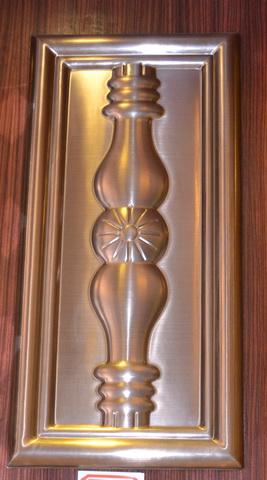 雕花镀铜不锈钢门花板 不锈钢电梯蚀刻压花门花板不锈钢门装饰材料